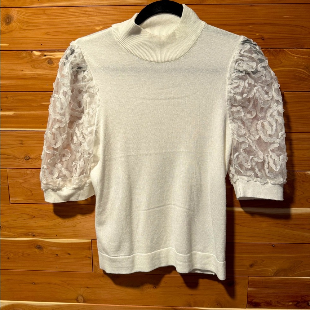 Catherine Malandrino short sleeve sweater